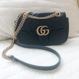 Gucci Mini Matelasse Leather Shoulder Bag